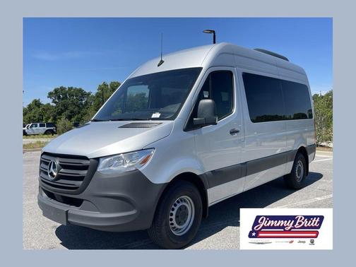 Iridium Silver 2024 Mercedes-Benz Sprinter 2500 144 WB Standard Roof Passenger