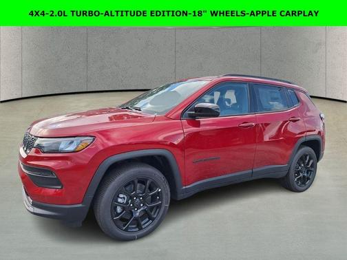 Red 2026 Jeep Compass Latitude