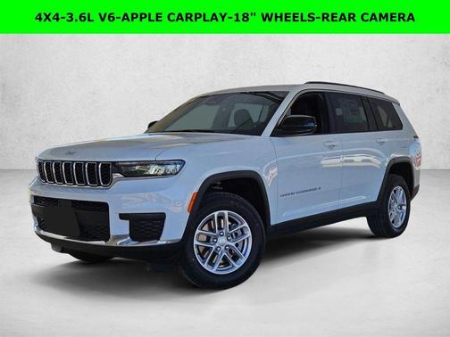 Bright White Clearcoat 2026 Jeep Grand Cherokee Laredo
