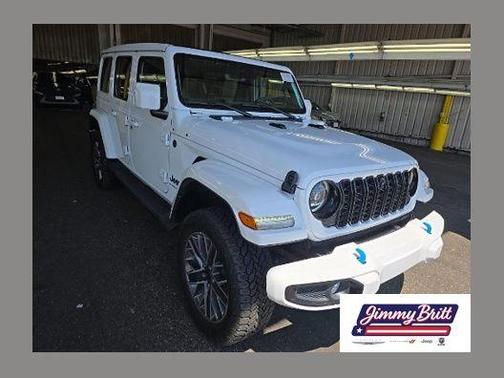 Bright White Clearcoat 2024 Jeep Wrangler 4xe High Altitude