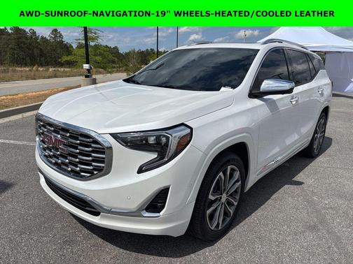 White Frost Tri-Coat 2020 GMC Terrain Denali