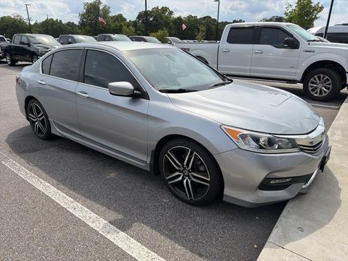 Lunar Silver Metallic 2017 Honda Accord Sport SE