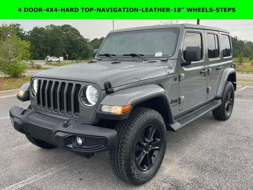 Sting Gray Clearcoat 2022 Jeep Wrangler Unlimited Sahara Altitude
