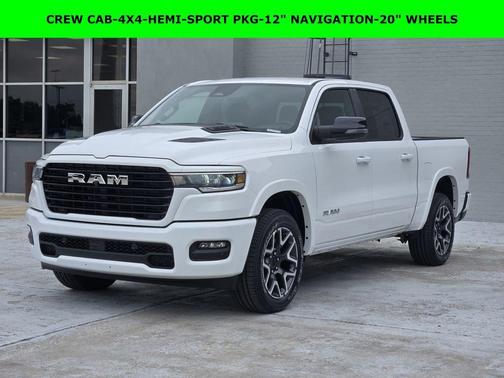 Bright White Clearcoat 2026 RAM 1500 Laramie