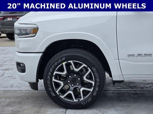 Bright White Clearcoat 2026 RAM 1500 Laramie