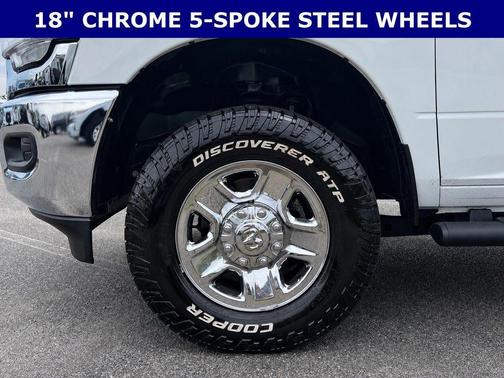 Bright White Clearcoat 2024 RAM 2500 Tradesman