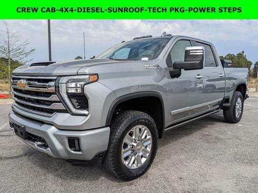 Sterling Gray Metallic 2025 Chevrolet Silverado 2500 High Country