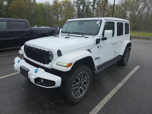 Bright White Clearcoat 2024 Jeep Wrangler 4xe High Altitude