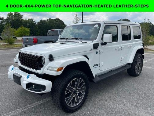 Bright White Clearcoat 2024 Jeep Wrangler 4xe High Altitude