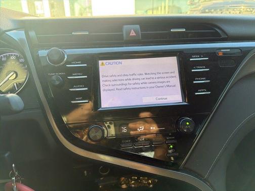 Red 2019 Toyota Camry SE