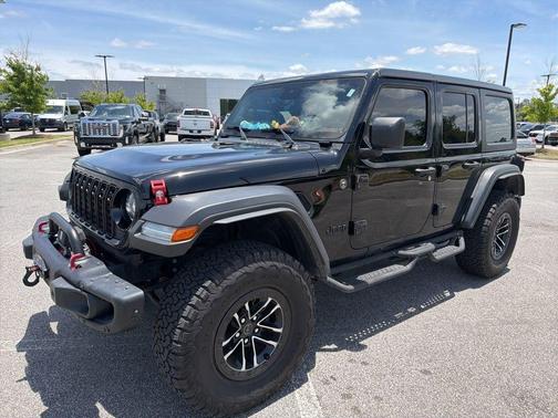 Black Clearcoat 2024 Jeep Wrangler Sport