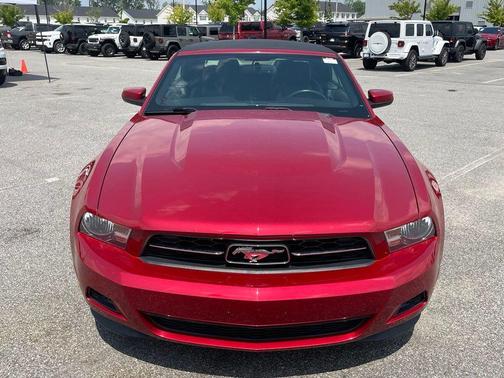 Candy Red 2011 Ford Mustang V6 Premium