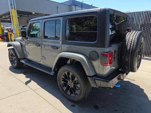 Sting Gray Clearcoat 2023 Jeep Wrangler 4xe Sahara