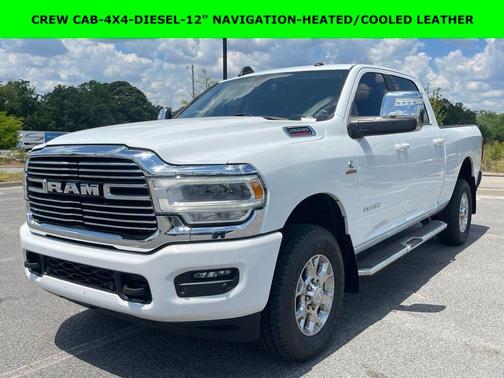 Bright White Clearcoat 2024 RAM 2500 Laramie