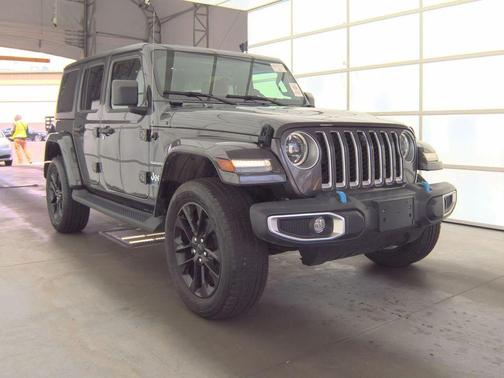 Granite Crystal Clearcoat Metallic 2023 Jeep Wrangler 4xe Sahara