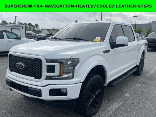 Oxford White 2019 Ford F-150 Lariat