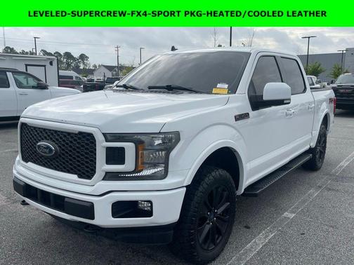 Oxford White 2019 Ford F-150 Lariat