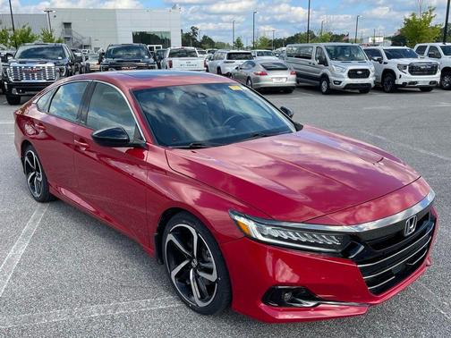 Radiant Red Metallic 2021 Honda Accord Sport 2.0T