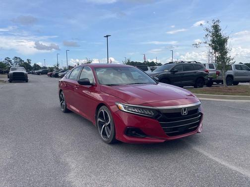 Radiant Red Metallic 2021 Honda Accord Sport 2.0T