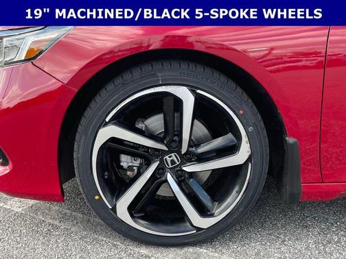 Radiant Red Metallic 2021 Honda Accord Sport 2.0T