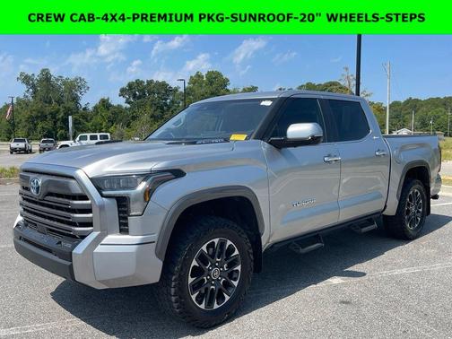 Celestial Silver Metallic 2024 Toyota Tundra Hybrid Limited