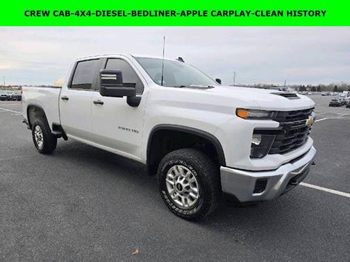 Summit White 2024 Chevrolet Silverado 2500 WT