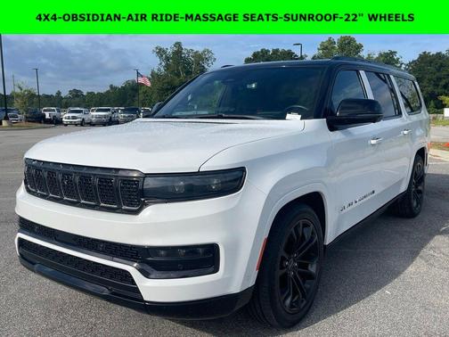 Bright White Clearcoat 2024 Jeep Grand Wagoneer L Series II