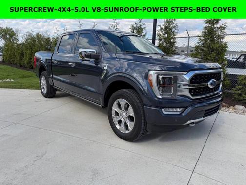 Smoked Quartz Metallic Tinted Clearcoat 2022 Ford F-150 Platinum