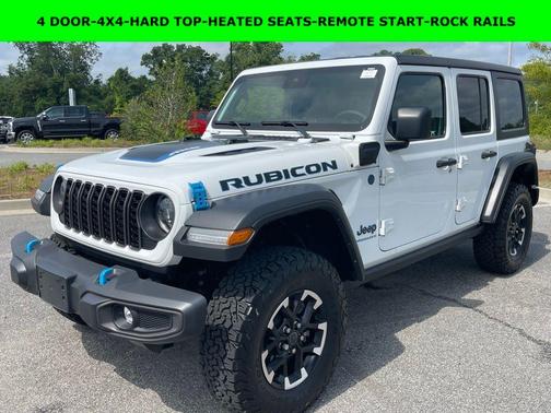 Bright White Clearcoat 2024 Jeep Wrangler 4xe Rubicon