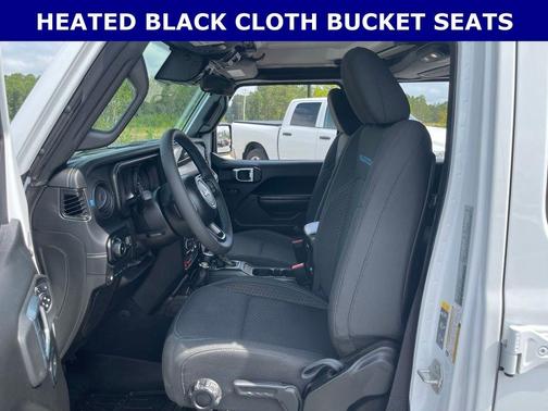 Bright White Clearcoat 2024 Jeep Wrangler 4xe Rubicon