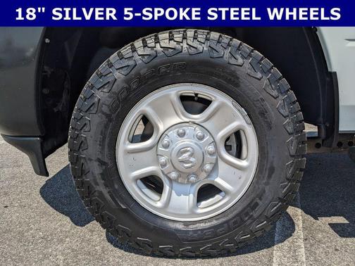 Bright White Clearcoat 2024 RAM 2500 Tradesman