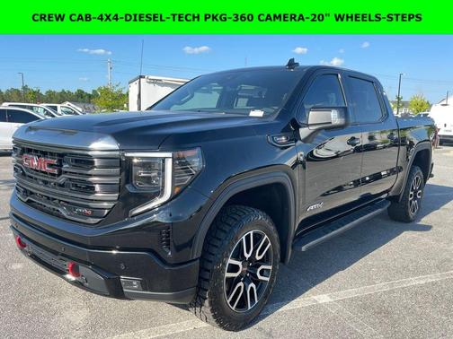Onyx Black 2023 GMC Sierra 1500 AT4
