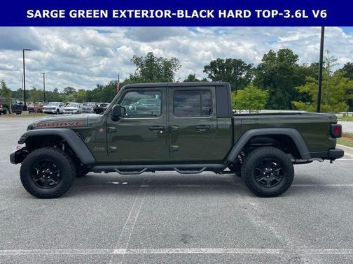 Sarge Green Clearcoat 2022 Jeep Gladiator Mojave