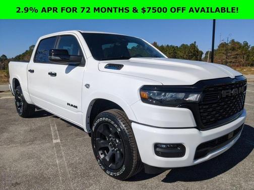 Bright White Clearcoat 2026 RAM 1500 Big Horn/Lone Star