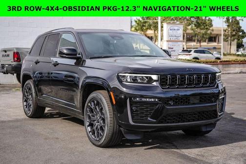 Diamond Black 2026 Jeep Grand Cherokee L Summit