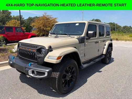 Limited Edition Gobi Clearcoat 2022 Jeep Wrangler Unlimited 4xe Sahara