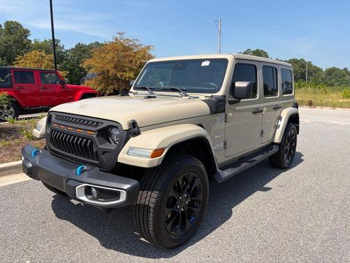 Limited Edition Gobi Clearcoat 2022 Jeep Wrangler Unlimited 4xe Sahara