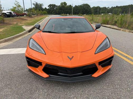 Orange 2024 Chevrolet Corvette Stingray w/3LT