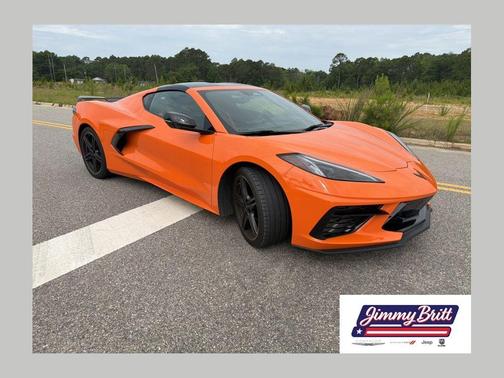 Orange 2024 Chevrolet Corvette Stingray w/3LT