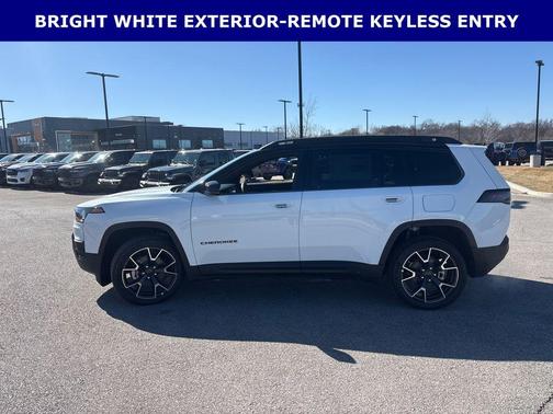 Bright White Clearcoat 2026 Jeep Cherokee Overland