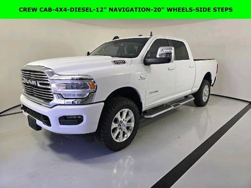 Bright White Clearcoat 2023 RAM 2500 Laramie