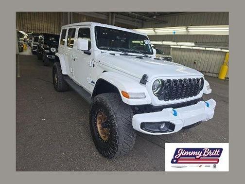 Bright White Clearcoat 2024 Jeep Wrangler 4xe High Altitude