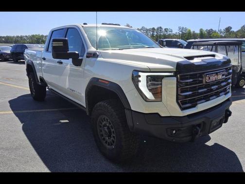 Summit White 2025 GMC Sierra 2500 AT4X