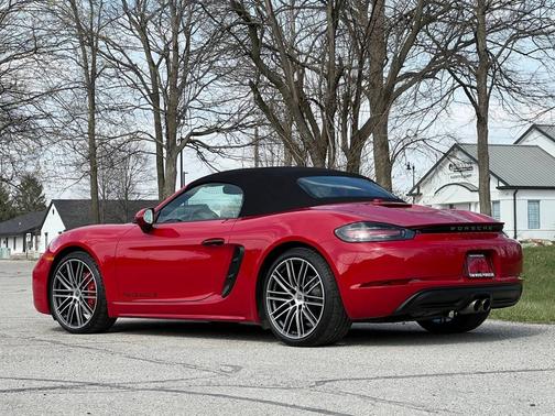 Carmine Red 2024 Porsche 718 Boxster