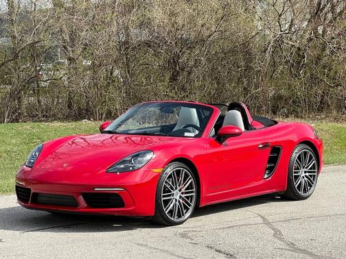 Carmine Red 2024 Porsche 718 Boxster