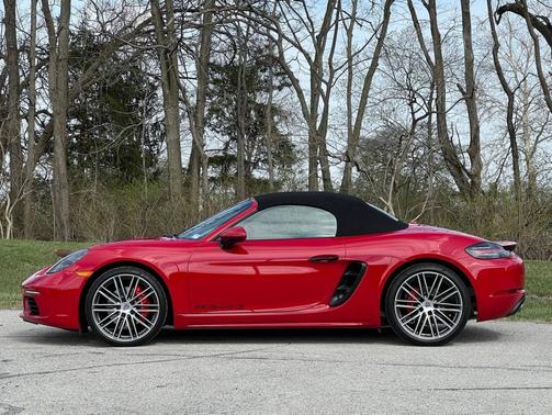 Carmine Red 2024 Porsche 718 Boxster