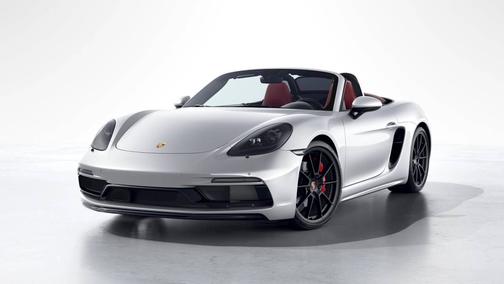 Ice Grey Metallic 2025 Porsche 718 Boxster