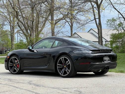 Black 2018 Porsche 718 Cayman