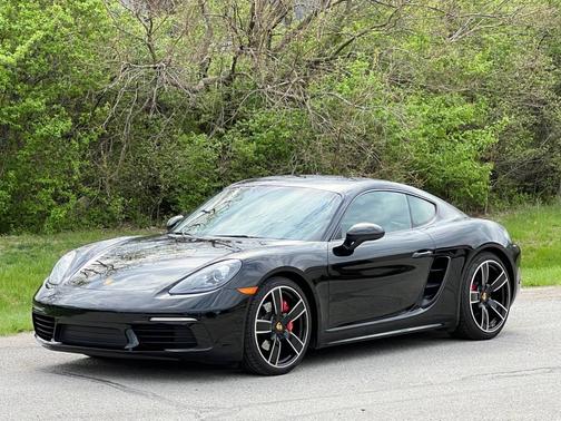 Black 2018 Porsche 718 Cayman