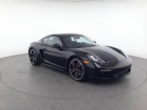 Black 2018 Porsche 718 Cayman